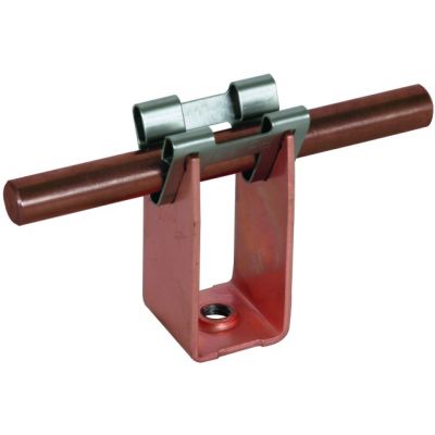 Wspornik DEHNgrip, wys. 32 mm, do drutu 8 mm, M6, Cu (207037)