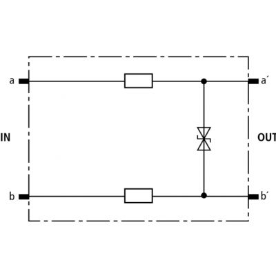 Ogranicznik przepięć, wtyk ochronny DEHNrapid LSA (907445)