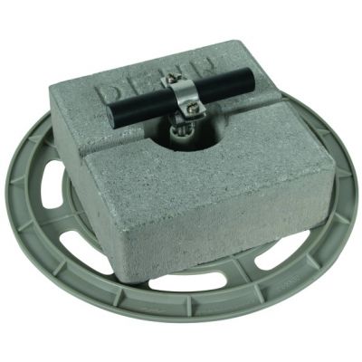 Wspornik dachowy do H VI 20-23 mm z blokiem betonowym i podkładką, zestaw (253229)