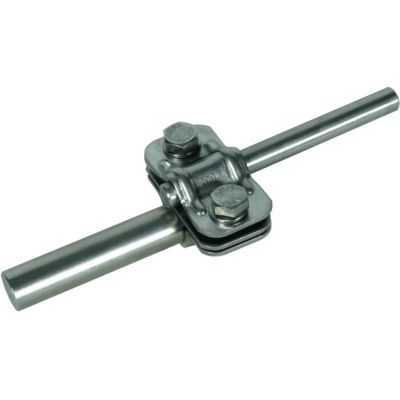 Zacisk probierczy UNI, stal nierdzewna NIRO 200 kA, do drutu 8-10/16 mm z przekładką (459219)