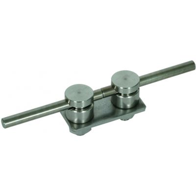 Płytka łącząca przewód HVI z iglicą 10 mm, stal nierdzewna NIRO (301229)