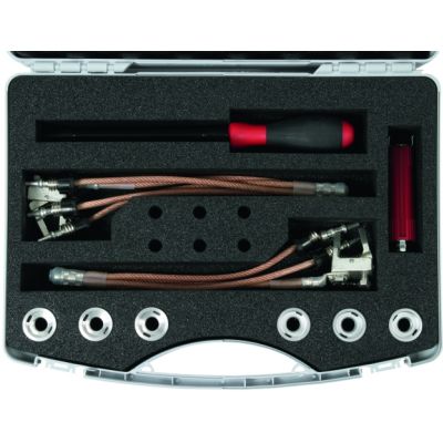 Komplet uziemiaczy do instalacji ośw. ulicznego, w kufrze 745 106 (745105)