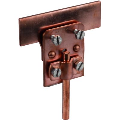 Zacisk krawędziowy zakres 0,7-5 mm, Cu (251027)