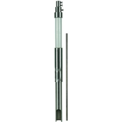 Rura wsporcza fi 50 mm dł. 5000 mm, GFK/Al, z iglicą fi 10 mm o dł. 1000 mm (105515)
