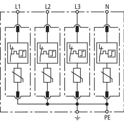 Ogranicznik przepięć DEHNguard M (952403)