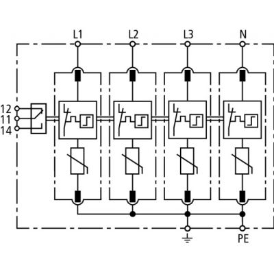 Ogranicznik przepięć DEHNguard M...FM (952408)