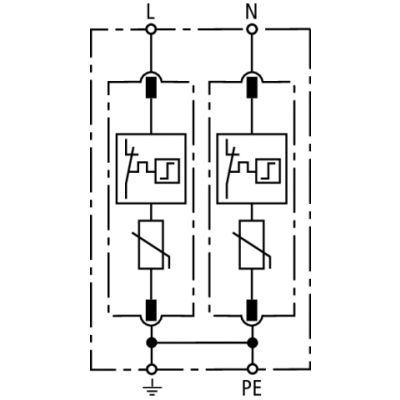 Ogranicznik przepięć DEHNguard M (952201)