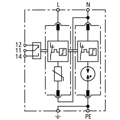 Ogranicznik przepięć DEHNguard M...FM (952135)