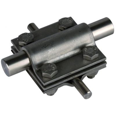 Zacisk krzyżowy do drutu 8-10 mm/16 mm, stal nierdzewna NIRO (319219)