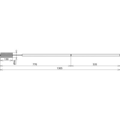 Szczotka do rur fi 50 / dł. 1430 mm (785210)