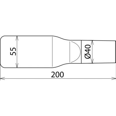 Dysza płaska szer. 60 / dł. 260 mm (785220)