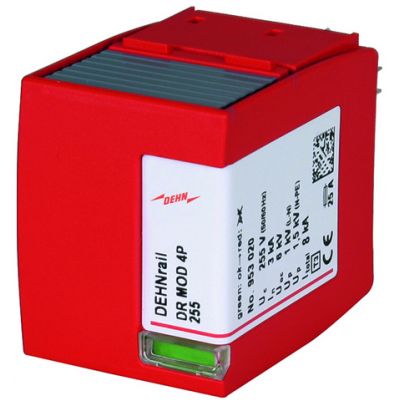 Moduł ochronny do ogranicznika przepięć DEHNrail, 255V, 4-biegun. (953020)