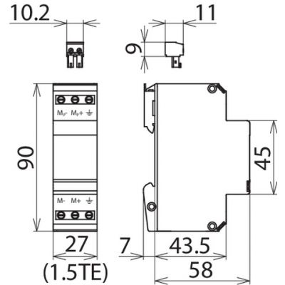 Ogranicznik przepięć Blitzductor VT KKS APD 36   (918421)