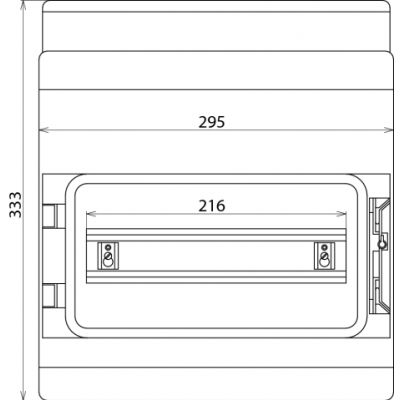 Obudowa izolacyjna, IP 54, 295x333x129 mm (902471)