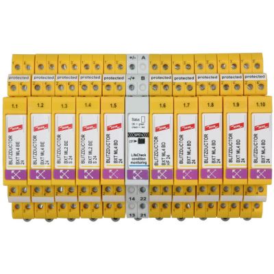 Moduł monitorujący ograniczniki przepięć Blitzductor XT z funkcją Life Check (910696)