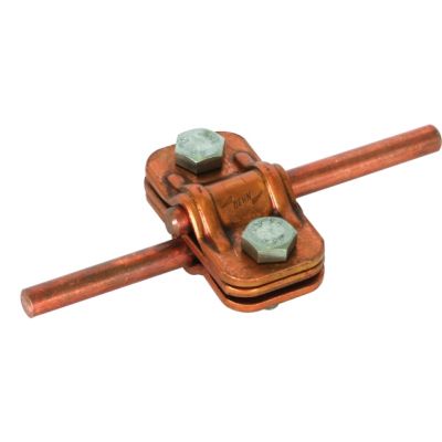 Zacisk probierczy z przekładką, drut 8-10/8-10 mm, Cu (459127)