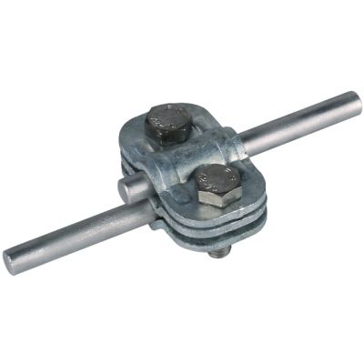 Zacisk probierczy z przekładką, drut 7-10/7-10 mm, St/tZn (459003)