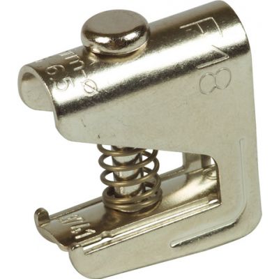 Zacisk ekranu kabla, fi 5,0-11 mm, mosiądz niklowany (919011)
