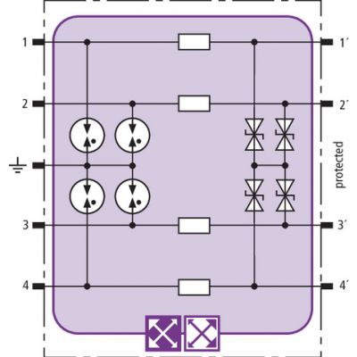Moduł do ogranicznika przepięć BLITZDUCTOR XT Ex (i) (920384)