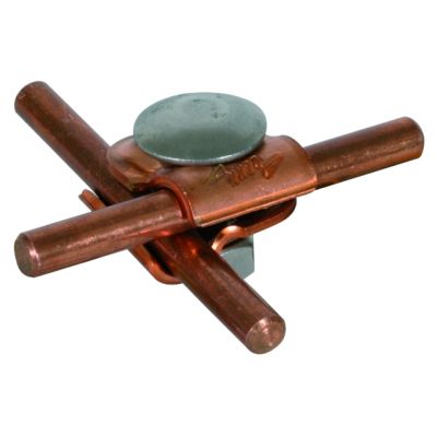 Zacisk uniwersalny mmV do drutu 6-8 mm, Cu (390257)
