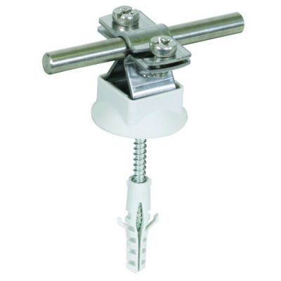 Wspornik DEHNhold do drutu 8-10 mm, z kołkiem M8x50 mm, NIRO (274160)