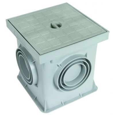 Studzienka probiercza UF 200x200x205 mm bez zacisku, tworzywo sztuczne (549051)