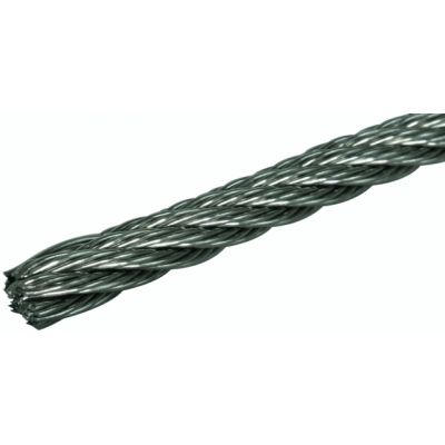 Linka 10 mm (42 mm2) ze stali nierdzewna NIRO (V4A) 7x19x0,68 mm w zwojach po 100 m (850010)