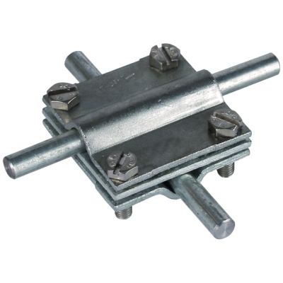 Zacisk krzyżowy z przekładką St/tZn (314310)