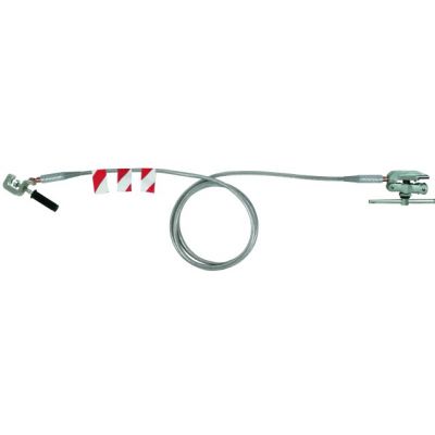 Uziemiacz 70 mm2 o dł. 12000 mm Al, z zaciskami do szyn (752193)