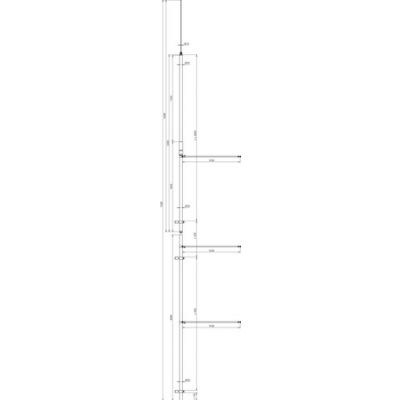 Zestaw DEHNiso-Combi wariant C, wys. 7200 mm, GFK/Al (105470)