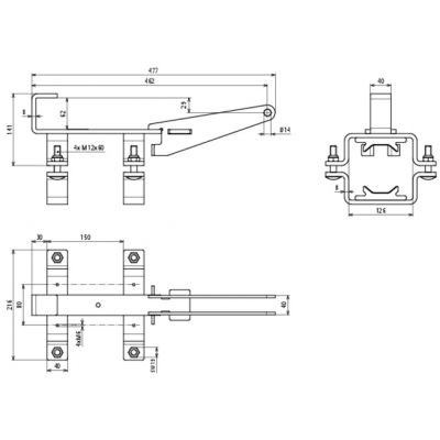 Prowadnica do młota Wacker, St/tZn (600035)