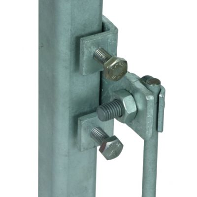 Zacisk krawędziowy 18-35 mm, do drutu 6-10 mm, St/tZn (372240)