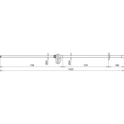 Wskaźnik napięcia PHG II 6 kV 50 Hz ze wskaźnikiem LED (766706)