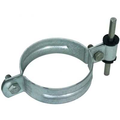 Objema do stojaka dachowego 89 mm, z tuleją PVC, St/tZn (425089)
