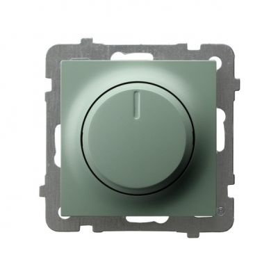 AS Ściemniacz uniwersalny do obciążenia żarowego, halogenowego oraz LED zielony mat ŁP-8GL2/m/84 OSPEL (ŁP-8GL2/m/84)