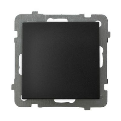 AS Przycisk zwierny kolor czarny metalik ŁP-21G/m/33 OSPEL (ŁP-21G/m/33)