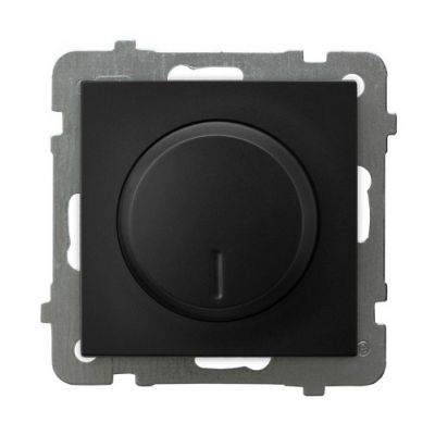 AS Ściemniacz uniwersalny do obciążenia żarowego halogenowego oraz LED kolor czarny metalik ŁP-8GL2/m/33 OSPEL (ŁP-8GL2/m/33)