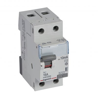Wyłącznik Różnicowoprądowy P 302 2P 16A 10Ma Typ AC TX3 411502 LEGRAND (411502)