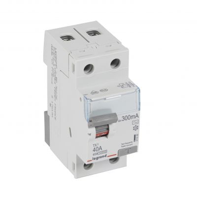 Wyłącznik Różnicowoprądowy P 302 2P 40A 300Ma Typ AC TX3 411530 LEGRAND (411530)