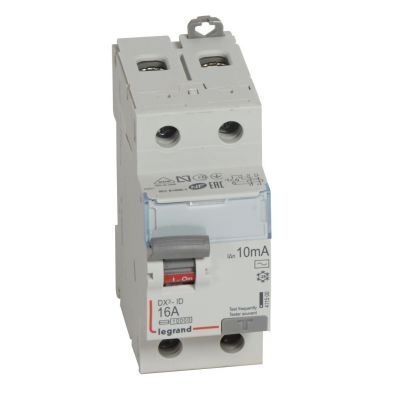 Wyłącznik Różnicowoprądowy P 302 2P 16A 10Ma Typ AC DX3 411500 LEGRAND (411500)