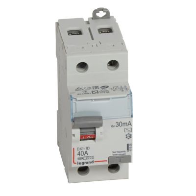 Wyłącznik Różnicowoprądowy P 302 2P 40A 30Ma Typ AC DX3 411505 LEGRAND (411505)