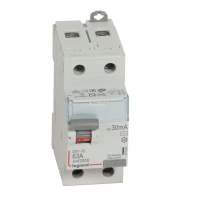 Wyłącznik Różnicowoprądowy P 302 2P 63A 30Ma Typ AC DX3 411506 LEGRAND (411506)