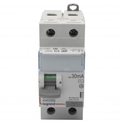 Wyłącznik Różnicowoprądowy P 302 2P 63A 30Ma Typ AC DX3 411506 LEGRAND (411506)