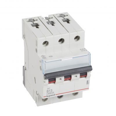 Wyłącznik Nadprądowy S 303 3P B13A 6kA TX3 403401 LEGRAND (403401)
