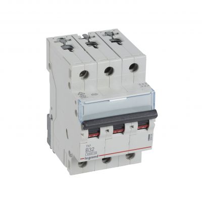Wyłącznik Nadprądowy 3P B32A 6kA AC S303 TX3 403405 LEGRAND (403405)