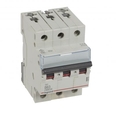 Wyłącznik Nadprądowy 3P B63A 6kA AC S303 TX3 403408 LEGRAND (403408)