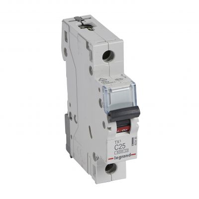 Wyłącznik Nadprądowy 1P C25A 6kA AC S301 TX3 403436 LEGRAND (403436)