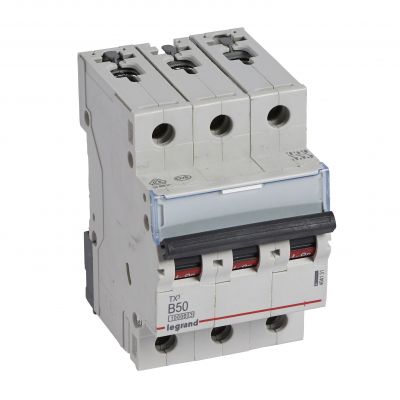 Wyłącznik Nadprądowy S 313 3P B50A 10000A TX3 404131 LEGRAND (404131)
