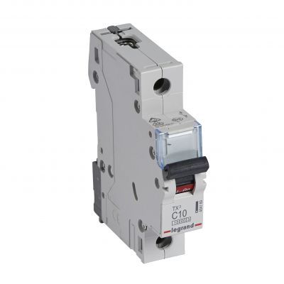 Wyłącznik Nadprądowy S 311 1P C10A 10000A TX3 404169 LEGRAND (404169)