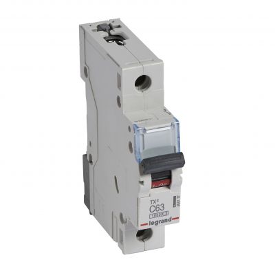 Wyłącznik Nadprądowy S 311 1P C63A 10000A TX3 404177 LEGRAND (404177)